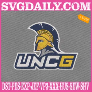 UNC Greensboro Spartans Embroidery Files
