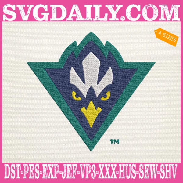 UNC Wilmington Seahawks Embroidery Files
