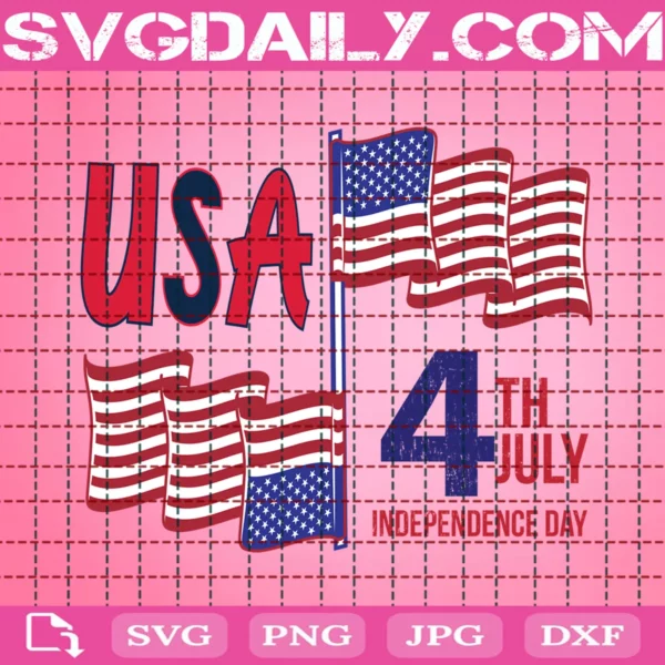 Usa 4Th Of July Independence Svg