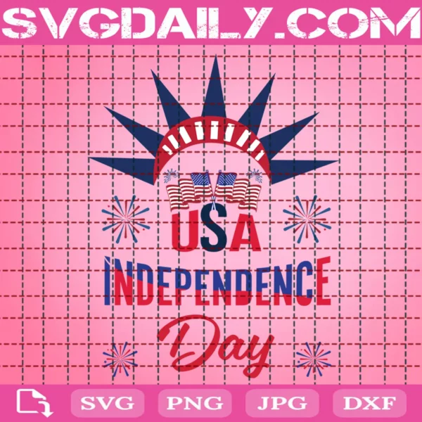 Usa Independence Day Svg