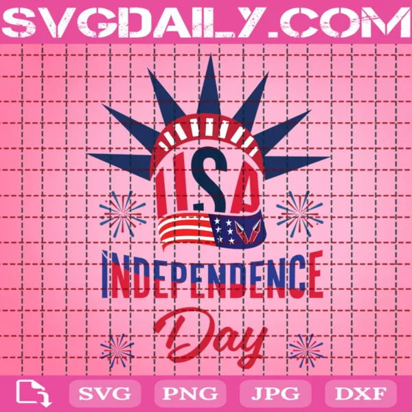 Usa Independence Day Svg