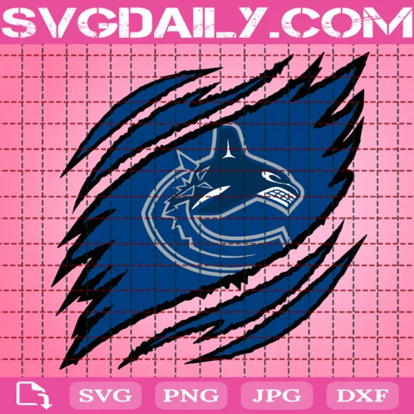 Vancouver Canucks Claws Svg