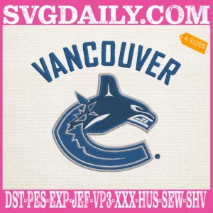 Vancouver Canucks Embroidery Files