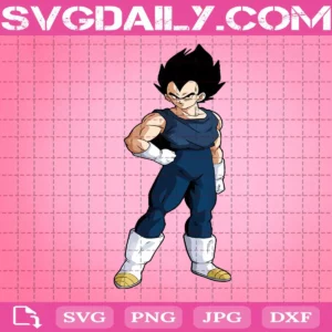 Vegeta Svg, Dragon Ball Svg