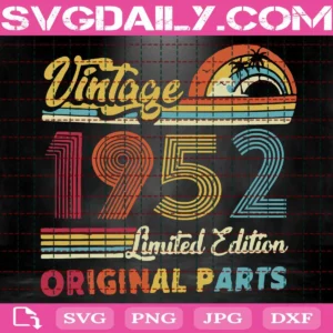 Vintage 1952 Svg