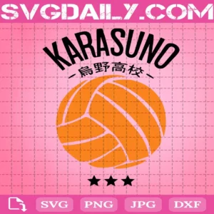 Volleyball Haikyuu Logo Svg