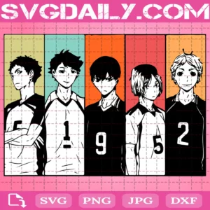 Volleyball Team Svg