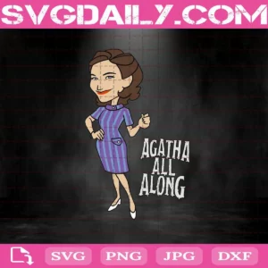 Wandavision Agatha All Along Svg
