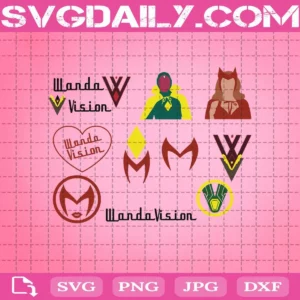 Wandavision Svg Bundle
