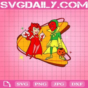 Wandavision Svg, Marvel Svg