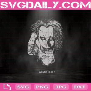 Wanna Play Svg, Halloween Svg