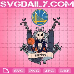 Warriors Jack Skellington Svg