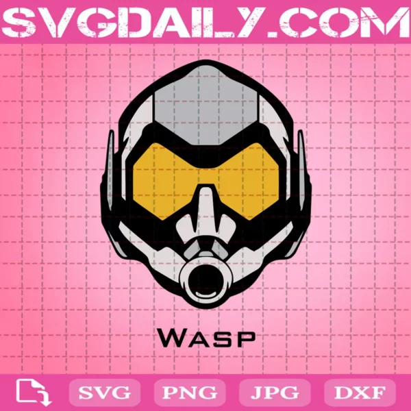 Wasp Logo Svg, Winsome Wasp Svg