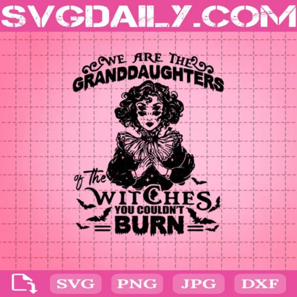 We Are The Grandaughters Of The Witches You Couldn’T Burn Svg