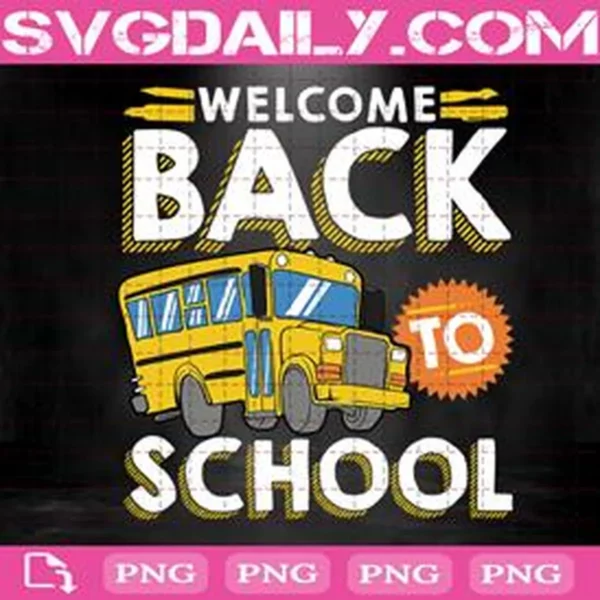 Welcome Back To School Png