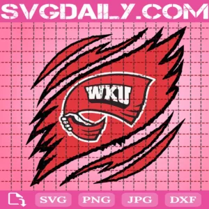 Western Kentucky Hilltoppers Claws Svg
