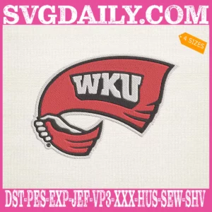 Western Kentucky Hilltoppers Embroidery Machine