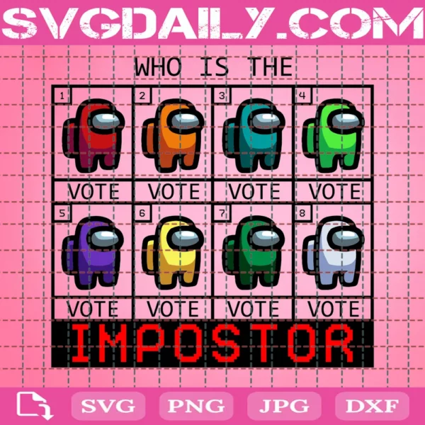 Who Is The Impostor Svg