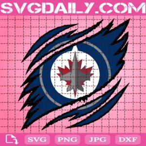 Winnipeg Jets Claws Svg