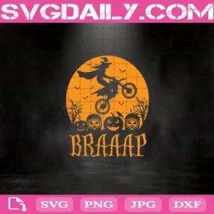 Witch Braaap Motorcross Svg