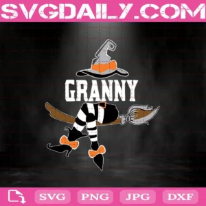 Witch Granny Svg