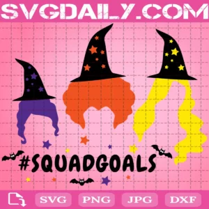 Witch Hocus Pocus Squad Goals Svg