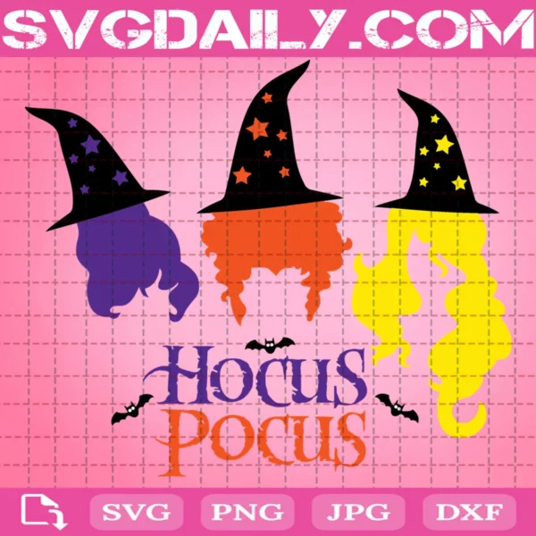Witch Hocus Pocus Svg