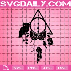 Wizard Hallows Svg