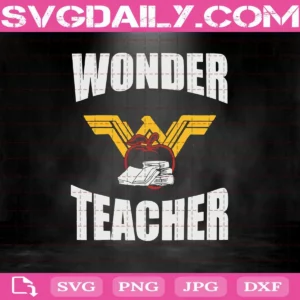 Wonder Teacher Svg