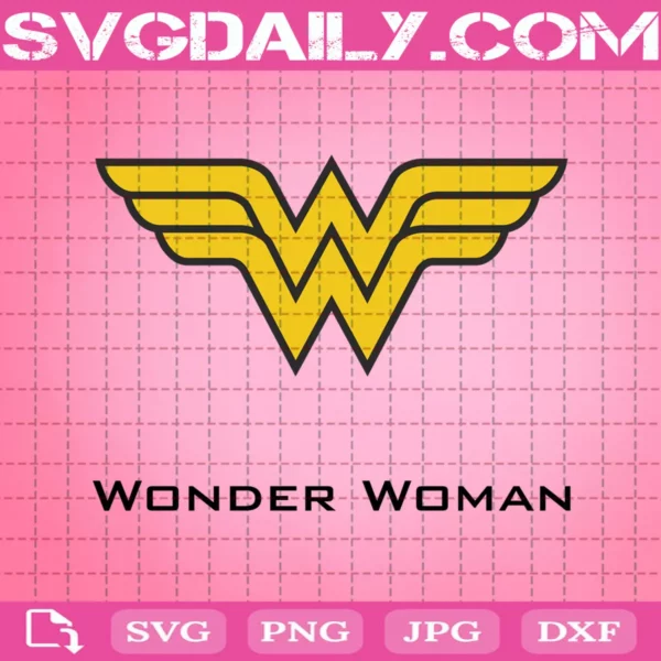 Wonder Woman Logo Svg