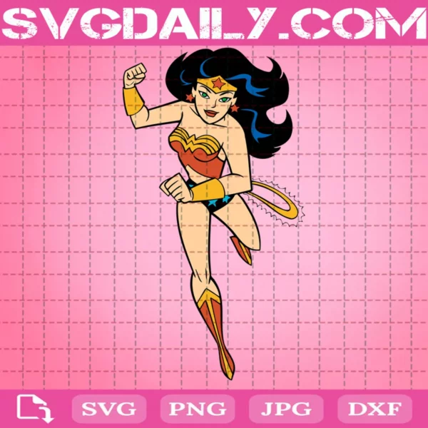 Wonder Woman Svg