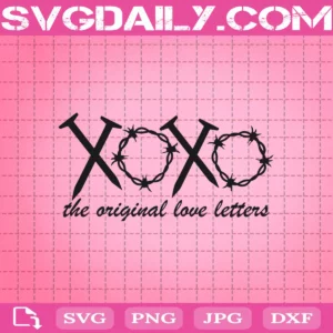 Xoxo The Original Love Letters Svg