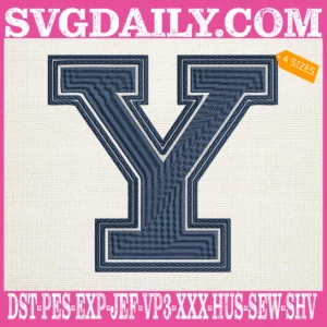 Yale Bulldogs Embroidery Files