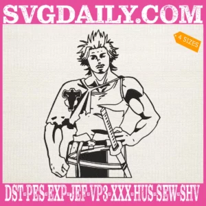 Yami Sukehiro Embroidery Design