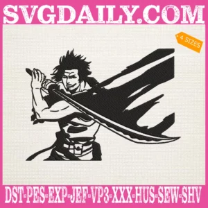 Yami Sukehiro Embroidery Design