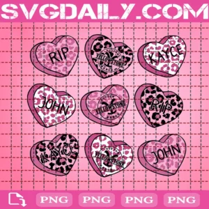 Yellowstone Candy Heart Png