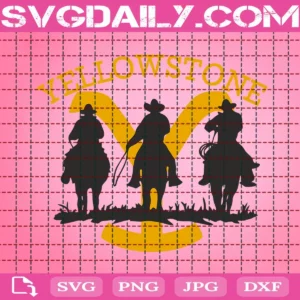 Yellowstone Cowboys Svg