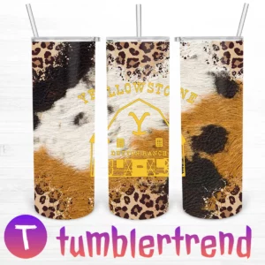 Yellowstone Dutton Ranch 20oz Tumbler Skinny