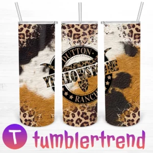 Yellowstone Dutton Ranch 20oz Tumbler Skinny