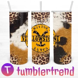 Yellowstone Dutton Ranch 20oz Tumbler Skinny