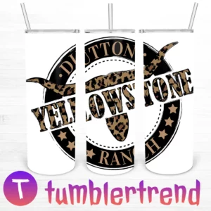 Yellowstone Dutton Ranch 20oz Tumbler Skinny