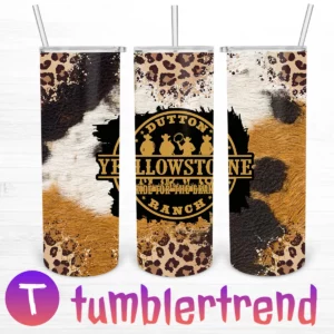 Yellowstone Dutton Ranch Ride For The Brand 20oz Tumbler Skinny