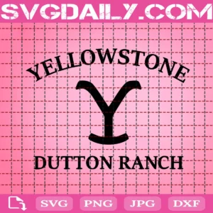 Yellowstone Dutton Ranch Svg