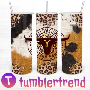 Yellowstone Dutton Ranch TV Show 20oz Tumbler Skinny