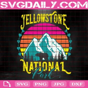 Yellowstone National Park Svg