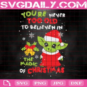 Yoda Christmas Svg
