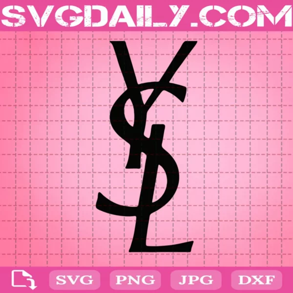 Ysl Svg, Yves Saint Laurent Sas Svg - Daily Free Premium Svg Files