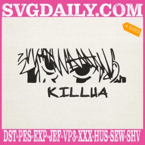 Zoldyck Killua Embroidery Design
