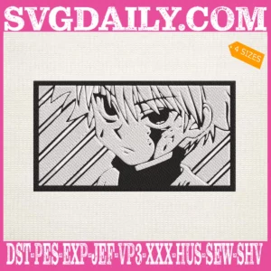 Zoldyck Killua Embroidery Design