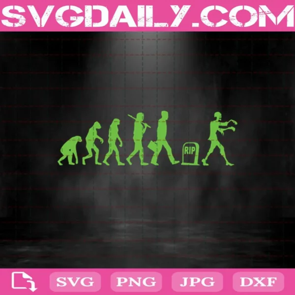 Zombie Evolution Svg